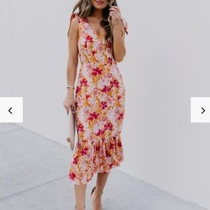Floral Midi Dress